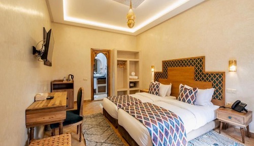 Deluxe Twin Room, Terrace, Garden View