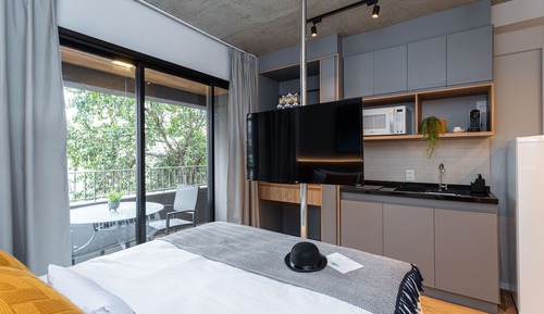 Standard Studio, 1 Double Bed, Patio