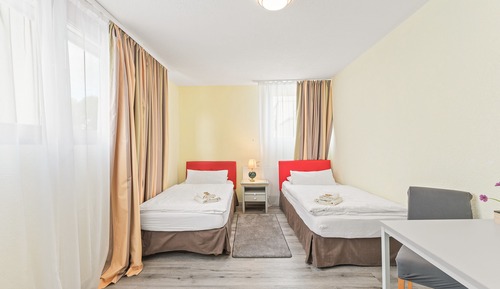 Basic Twin Room, Private Bathroom