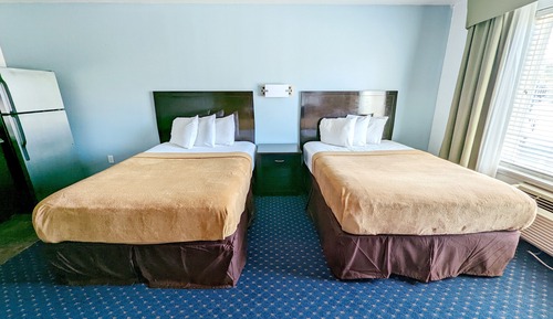 Standard Room, 2 Double Beds, Non Smoking, Kitchenette