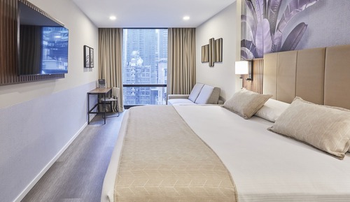 Deluxe Room, 1 King Bed with Sofa bed