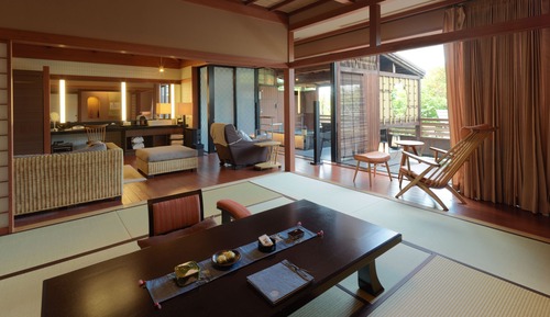 KASUMI no ZA - Luxury Suite with private hot spring (Forest View) (In-Room Kaiseki Dinner included)