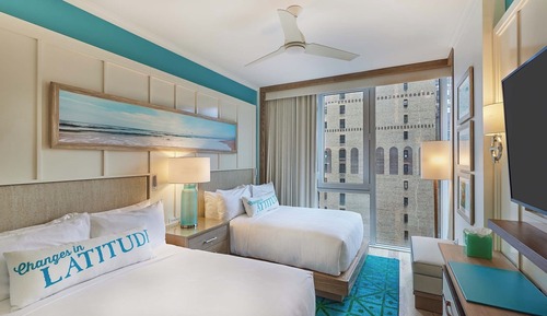 Standard Room, 2 Double Beds (Double Bed Mobility Accessible)