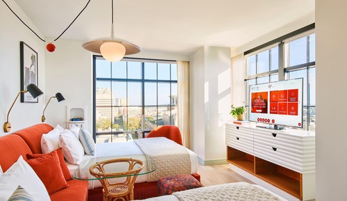 Room, 2 Queen Beds, Accessible, City View (Chamber)