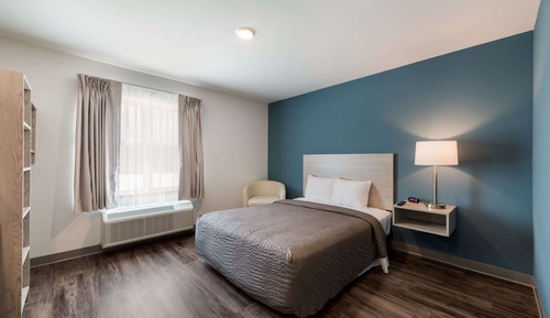 Queen Suite w/ Dishwasher (Dishes/Cookware Included) Accessible Roll-in Shower