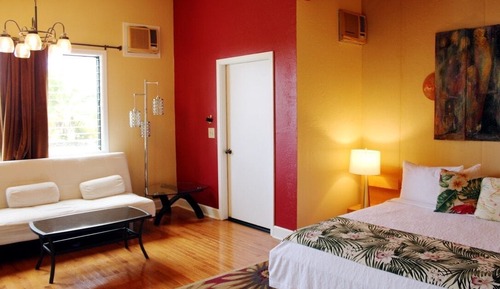 Ala'ula Suite - Romantic Studio Suite, 1 King Bed, Ocean View, Garden Area - Cottage Area