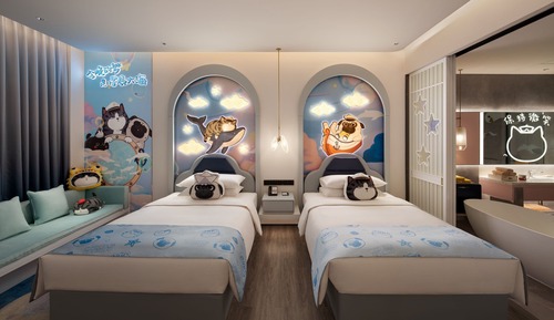 Room, 2 Double Beds, Non Smoking, Ocean View (Balcony)