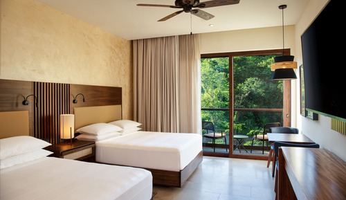Deluxe Room, 2 Queen Beds, Balcony, Mountain View (All-Inclusive)