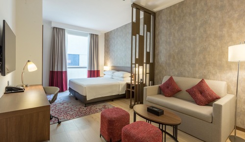 Deluxe Room, 1 King Bed with Sofa bed
