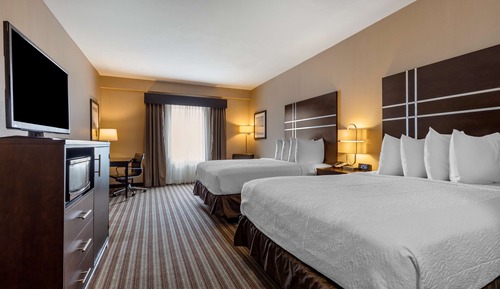 Standard Room, 2 Queen Beds, Non Smoking, Bathtub