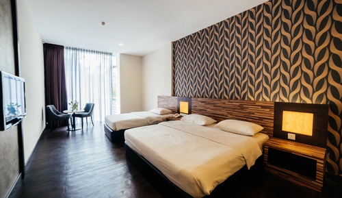 Family Triple Room, Garden View