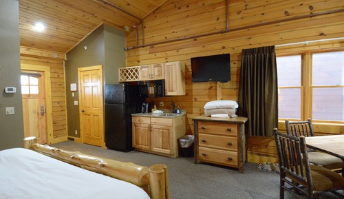 C 44-Grand Cabin, 1 King Bed with Sofa bed, Kitchenette, Mountain View
