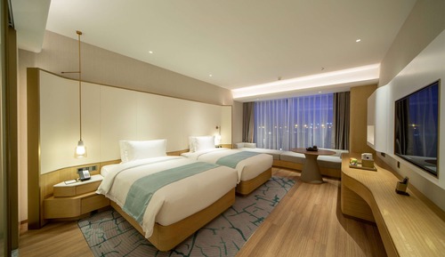 Deluxe Room, 2 Twin Beds, Garden View
