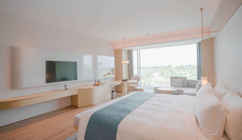 Superior Room, 1 King Bed, Lake View