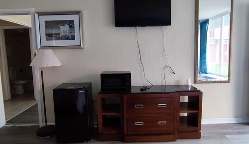 Family Suite, 1 King Bed, Non Smoking, Refrigerator & Microwave