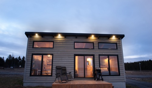 Rear chalets