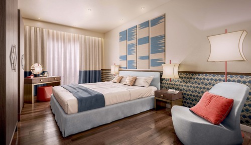Executive Suite, 2 Bedrooms, Non Smoking, City View