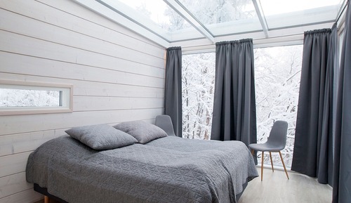 Comfort Chalet, 2 Twin Beds, Bay View, Overwater