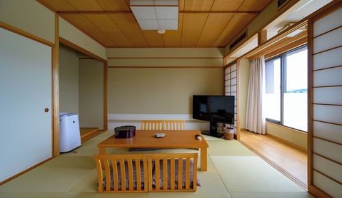 Twin Room with Japanese Tatami Room(Dinner: French), Non Smoking, 56sqm