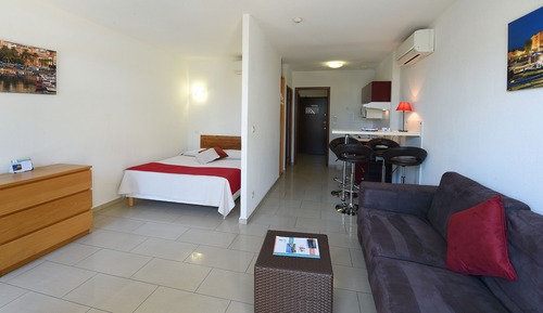 Studio, 1 Double Bed, Terrace, Garden View