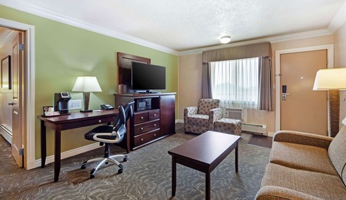 Suite, 1 Queen Bed, Non Smoking, Refrigerator & Microwave (No Pets in room type)