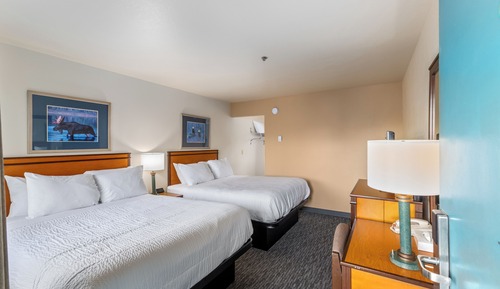 Standard Double Room, 2 Queen Beds, Refrigerator