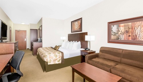 Room, 1 King Bed with Sofa bed, Non Smoking, Refrigerator & Microwave