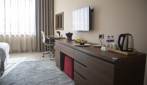 Deluxe Room, 2 Twin Beds, Accessible (Mobility)