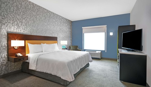 Suite, 1 King Bed, Accessible (Roll-In Shower)