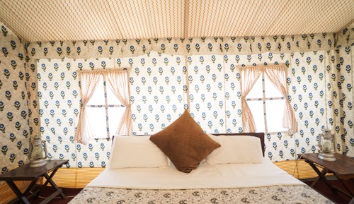 Swiss Tent, 1 King Bed, Non Smoking, Resort View
