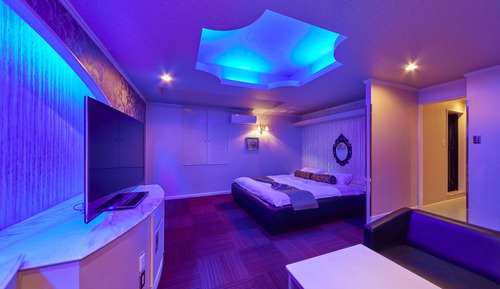 Queen Bedroom - D, with Private Open-air Bath