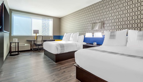 Standard Room, 2 Queen Beds, Non Smoking, Refrigerator