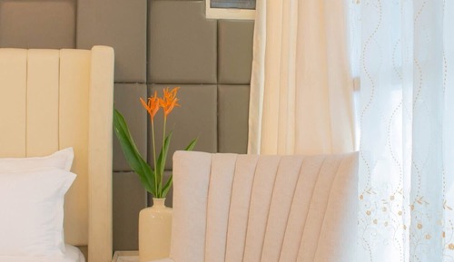 Honeymoon Penthouse, 1 Queen Bed, Balcony, Garden View