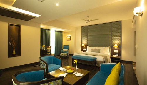 Suite, 1 King Bed, Park View