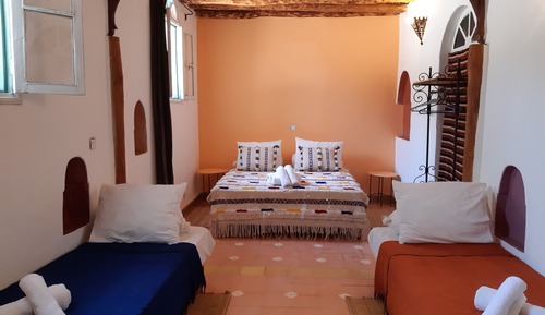 Quadruple Room, Garden View (Nadia)