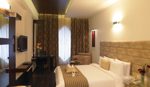 Deluxe Double Room, 1 Queen Bed, City View