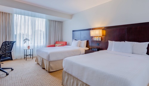 Standard Double Room, 2 Double Beds, City View