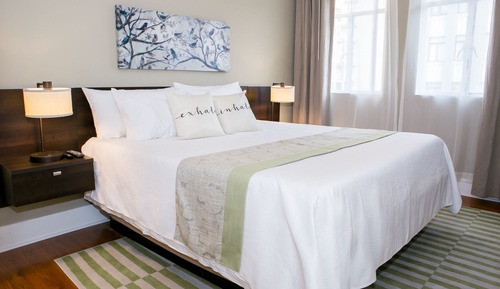 One Bedroom King Suite with City View