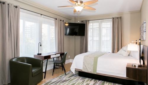 Downtown Plush Queen Studio with Kitchenette