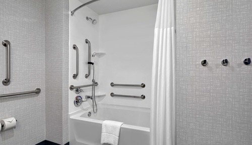 Suite, 1 King Bed, Accessible, Refrigerator & Microwave (Hearing)