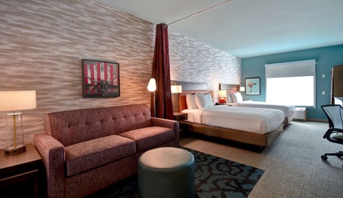 Studio, 2 Queen Beds, Accessible, Bathtub