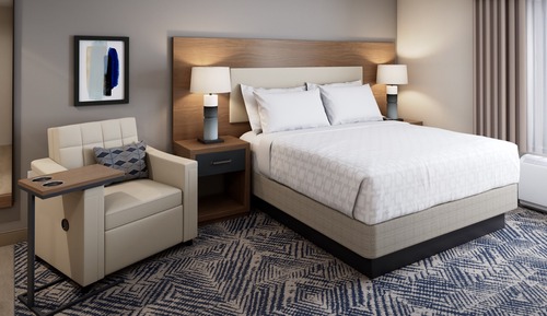 Suite, 1 Queen Bed, Accessible (Communications, Accessible Tub)