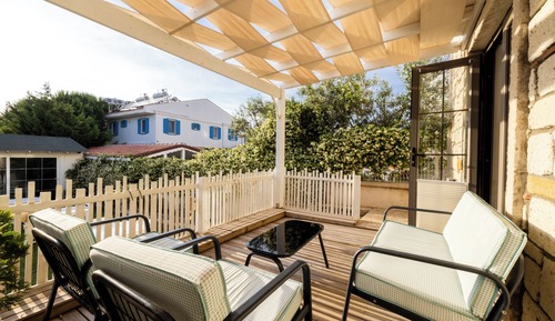 Deluxe Triple Room, Patio