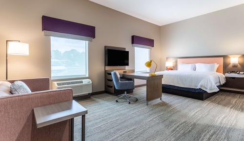 Room, 1 King Bed, Accessible (Roll-In Shower, Mobility & Hearing)