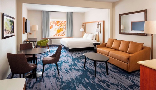Suite, 1 King Bed with Sofa bed
