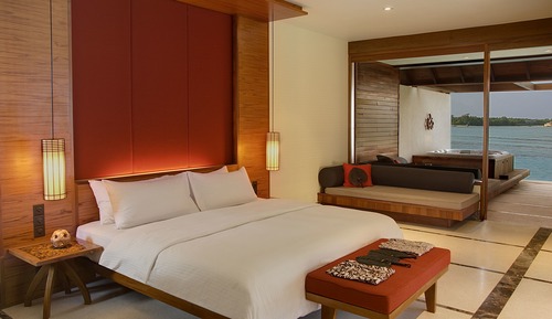 Superior Suite, 1 Double Bed with Sofa bed (Water Villa with Whirlpool)