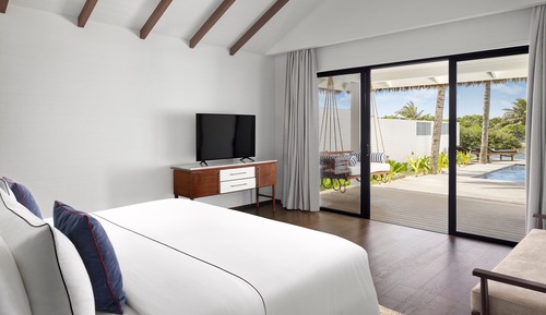 Deluxe Room, 1 Double Bed with Sofa bed (Ocean Beach Pool Villa)