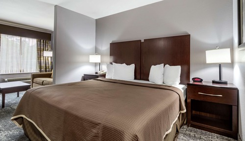 Suite, 1 King Bed, Non Smoking, Refrigerator & Microwave
