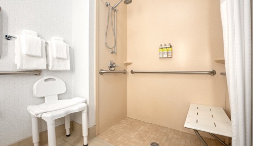 Standard Room, 1 Queen Bed, Roll-in Shower (Communication, Roll-In Shower)
