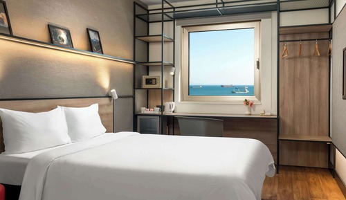 Double Room, 1 Double Bed, Sea View